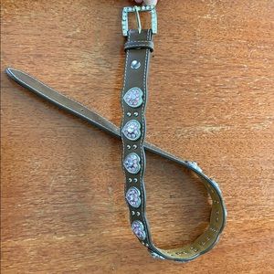 Little girls western belt